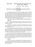 BÁO CÁO Đánh giá thực trạng pháp luật về bảo đảm quyền tiếp cận thông tin  của công dân