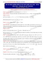 Đề thi thử THPT Quốc gia 2016 môn Toán đề 1