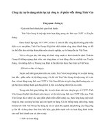 Công tác tuyển dụng nhân lực tại công ty cổ phần viễn thông tinh vân