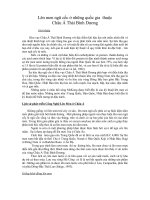 Lên men ngũ cốc ở các quốc gia châu á thái bình dương