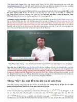 Thầy Phạm Quốc Vượng chia sẻ kinh nghiệm làm bài thi môn Toán