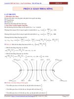 PHẦN 2 GIAO THOA SÓNG 