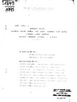 Đánh giá hiệu quả đầu tư xây dựng cơ bản tỉnh lâm đông giai đoạn 1986 1990