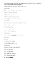 Đề thi học kì 2 lớp 7 môn Giáo dục công dân năm 2014