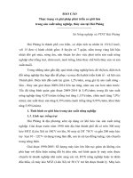 BÁO CÁO Thực trạng và giải pháp phát triển cơ giới hóa  trong sản xuất nông nghiệp, thủy sản tại Hải Phòng