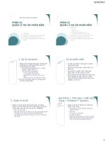 Bài giảng nhập môn công nghệ phần mềm chương 2