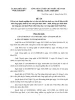 ĐỀ ÁN Hỗ trợ các doanh nghiệp nhỏ và vừa trên địa bàn tỉnh vay vốn để đầu tư đổi mới công nghệ, thiết bị sản xuất giai đoạn 2014  2020, thông qua hình thức mở rộng quy mô Quỹ Phát triển Khoa học và Công nghệ tỉnh Vĩnh Phúc