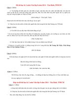 Đề thi học kì 2 lớp 8 môn Ngữ Văn 2014 Quận Tân Bình - TPHCM