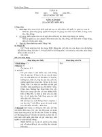 Giáo án lớp 2 (Học kỳ 2 và đầy đủ các môn).