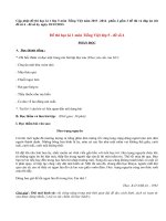 Đề thi học kì 1 lớp 5 môn Tiếng Việt năm 2013 (Phần 2)