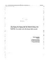 Tiểu luận xếp hạng tín dụng nội bộ khách hàng của NHTM   so sánh với xếp hạng bên ngoài   luận văn, đồ án, đề tài tốt nghiệp