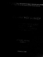 Luận văn thạc sĩ giải pháp hoàn thiện tổ chức quản lý hoạt động thu cước tại công ty thông tin di động (VMS) giai đoạn 2007   2011 