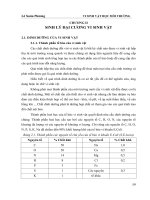 CHƯƠNG II SINH LÝ ĐẠI CƯƠNG VI SINH VẬT