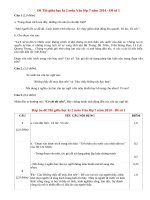 Đề thi giữa kì 2 lớp 7 môn Văn năm 2014 (Đề số 1)