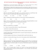 Đề thi thử đại học môn Hóa khối A,B năm 2014  (P9)