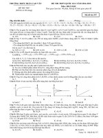 Đề thi thử THPT quốc gia môn hóa học năm 2015 đề số 46 