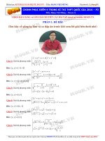 Kỹ thuật giải bài tập hệ phương trình và bất phương trình