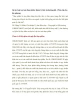 Dự án Luật an toàn thực phẩm: Quản lý thức ăn đường phố - Phân cấp cho địa phương