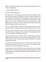 phân tích môi trường bên ngoài của ngành xe máy