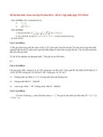 Đề thi thử vào lớp 10 môn Toán có đáp án năm 2014 (P3)