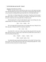 Xử lý khí thải nhà máy hóa chất – Nhóm 8