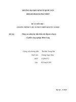 Nâng cao năng lực đấu thấu xây lắp của công ty cổ phần công nghiệp Minh Long