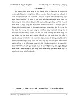 Thị trường liên ngân hàng ở Việt Nam – Thực trạng và giải pháp phát triển trong giai đoạn hiện nay