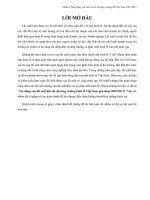 Tác động của lãi suất đến tốc độ tăng trường kinh tế Việt Nam giai đoạn 2007-2012