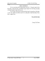 Phân tích thực trạng và đề xuất một số giải pháp nhằm hoàn thiện công tác thu BHXH bắt buộc  tại huyện Quốc Oai – Tp Hà Nội giai đoạn 2008-2010