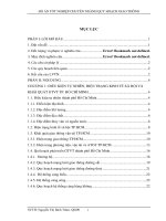 Đồ án tốt nghiệp: Quy hoạch và tổ chức giao thông nút giao Cống Quỳnh  Nguyễn Trãi, thành phố Hồ Chí Minh