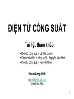 Điện tử công suất Tài liệu tham khảo