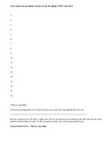 Tổng hợp gợi ý phân tích tác phẩm văn học ôn thi tốt nghiệp THPT năm 2013