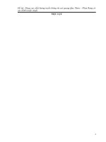 Nâng cao chất lượng tuyến thông tin sợi quang có các EDFA mắc chuổi