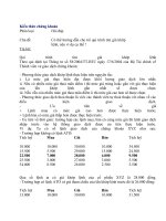 Có thể hướng dẫn cho tôi qui trình tìm giá khớp lệnh, nêu ví dụ cụ thể