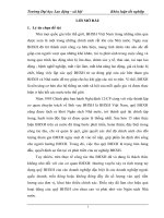 THỰC TRẠNG   CÔNG   TÁC   THU   BHXH   TẠI   BHXH   HUYỆN   THUẬN THÀNH – TỈNH BẮC NINH (giai đoạn 2008 - 2011