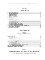 TÌM HIỂU NHU CẦU SỬ DỤNG DỊCH VỤ 3G CỦA SINH VIÊN TRƯỜNG ĐẠI HỌC ĐỒNG THÁP