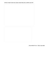 Đề thi vào lớp 10 môn toán chuyên khoa học tự nhiên năm 2013