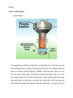 Nhóm 8 - Câu 1) Lò đốt plasma