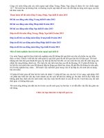 Đáp án đề thi cao đẳng môn tiếng Trung, Pháp, Nga khối D năm 2013