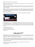 Các câu chào hỏi trong Tiếng Anh