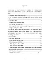 Nghiệp vụ tái bảo hiểm và tình hình kinh doanh tái bảo hiểm hàng hóa xuất nhập khẩu bằng đường biển của công ty cổ phần bảo hiểm Bưu điện PVI