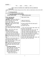 Giáo án môn Toán lớp 3 (Cả năm và rất chi tiết).