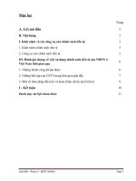 Đánh giá chung về việc sử dụng chính sách tiền tệ của NHNN ở Việt Nam thời gian qua