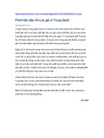 Phát hiện đậu Hà Lan giả ở Trung Quốc