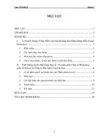 Bảo hiểm hàng hóa vận chuyển bằng đường biển- Lý thuyết chung và tranh chấp cụ thể trong thực tế