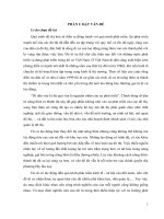 Thực trạng di cư lao động từ nông thôn ra thành thị của xã Tào Sơn, huyện Anh  Sơn, tỉnh Nghệ An