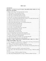 NHỮNG GIẢI PHÁP NHẰM HOÀN THIỆN KÊNH PHÂN PHỐI CỦA CÔNG TY TNHH EXXONMOBIL VIỆT NAM