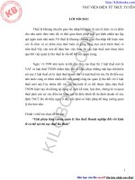 Giải pháp tăng cường quản lý thu thuế Doanh nghiệp đối với kinh tế cá thể tại chi cục thuế Ba Đình