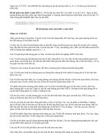 Nhận xét đề thi đại học môn toán khối A những năm gần đây