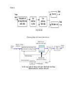 CÂU 1 PHƯƠNG PHÁP XỬ LÝ NƯỚC THẢI TIÊU SỌ